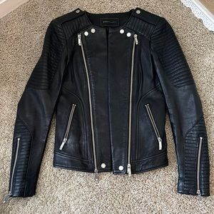 BCBGMAXAZRIA Leather Jacket